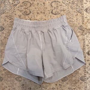 lululemon athletica white Women's Athletic Shorts